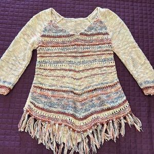 American rag boho sweater